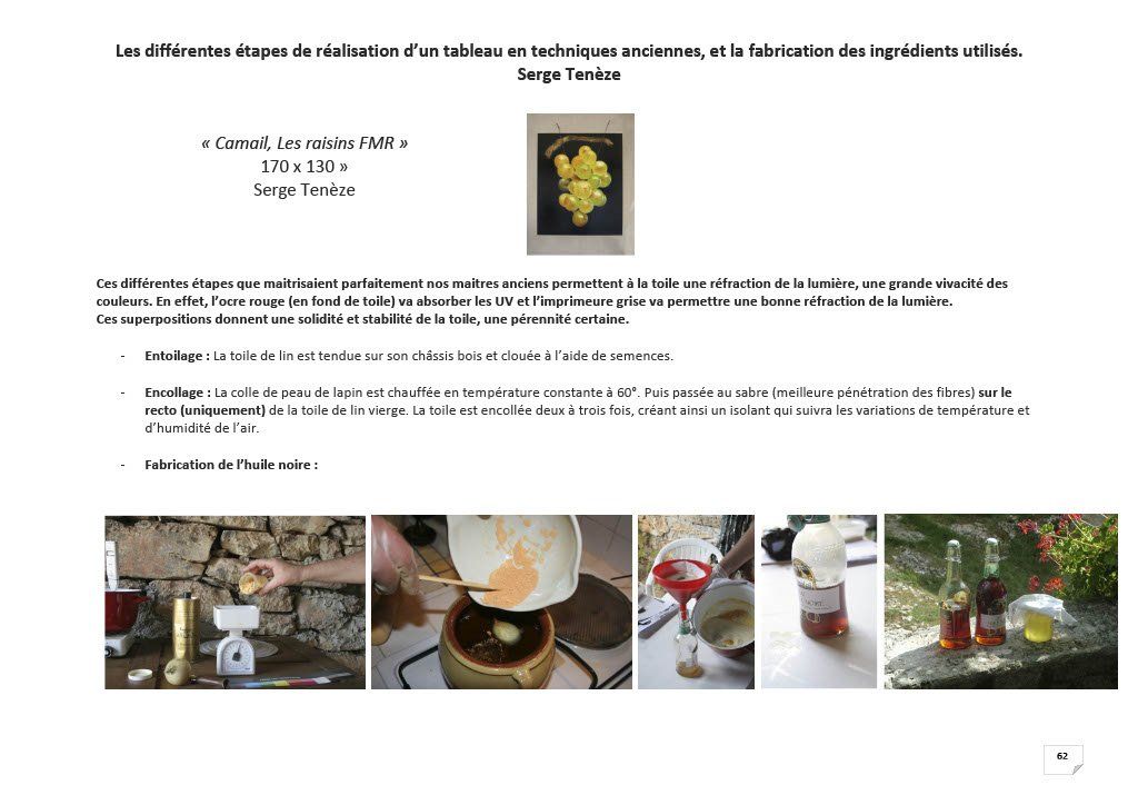 Serge Tenèze - Extrait - Techniques anciennes