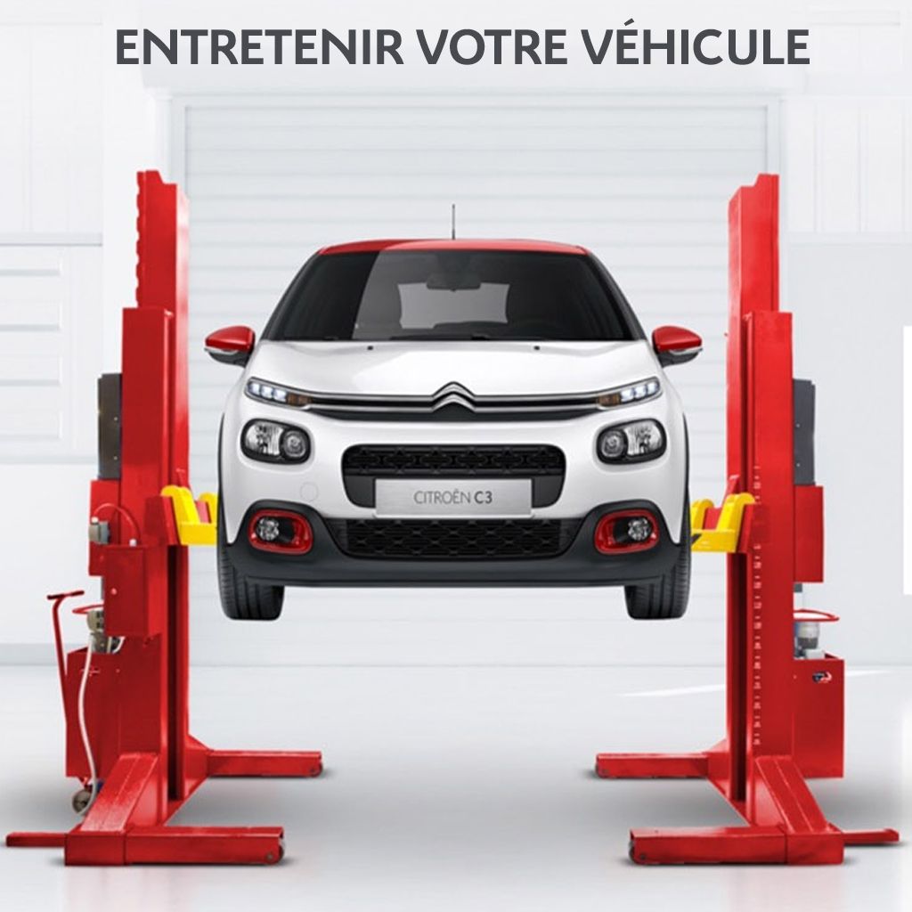 ATC Vaucluse entretient et répare votre véhicule. Véhicule dans l'atelier