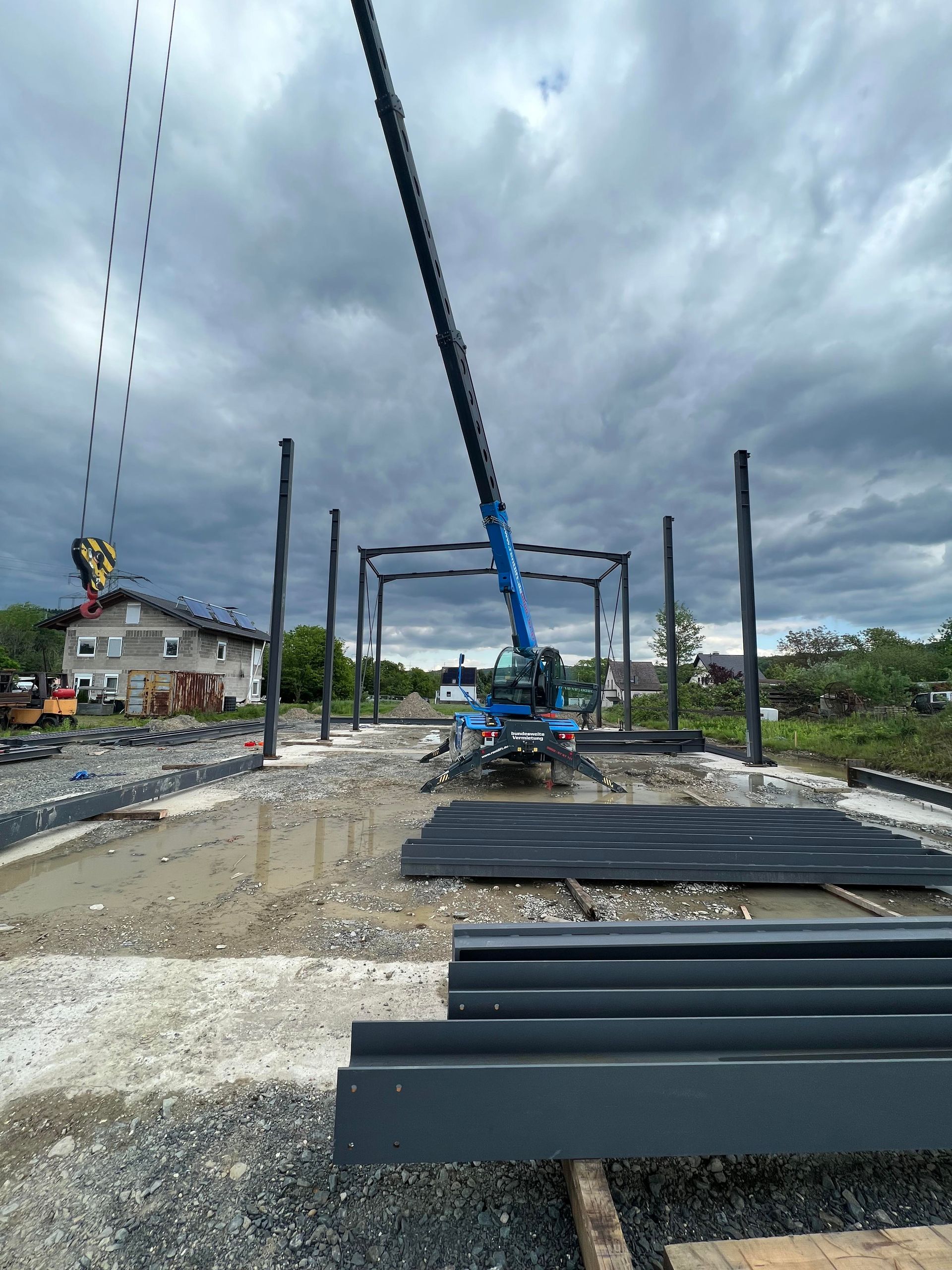 Professioneller Hallenbau für Industrie und Gewerbe