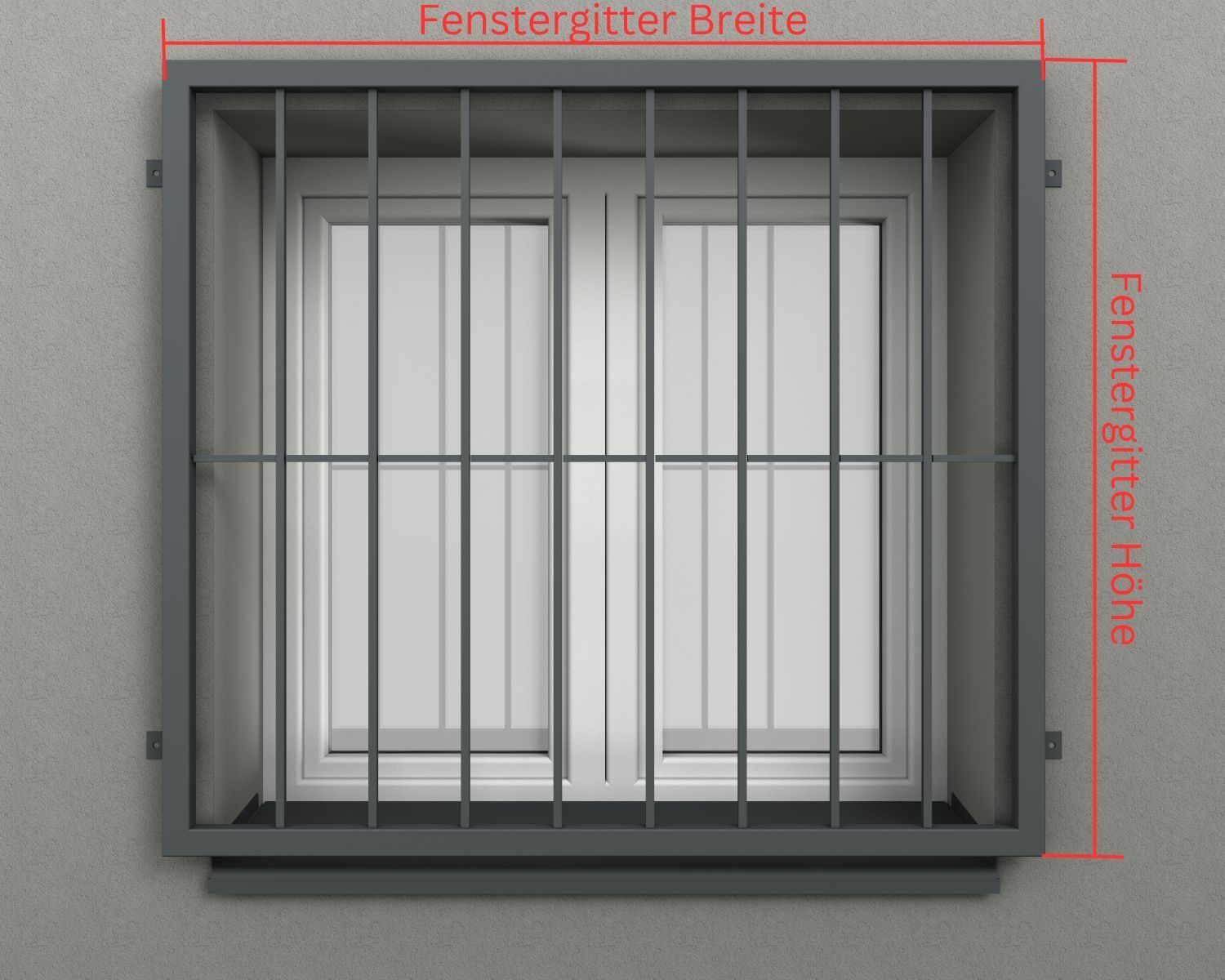 Robuste Fenstergitter: Schutz und Design vereint