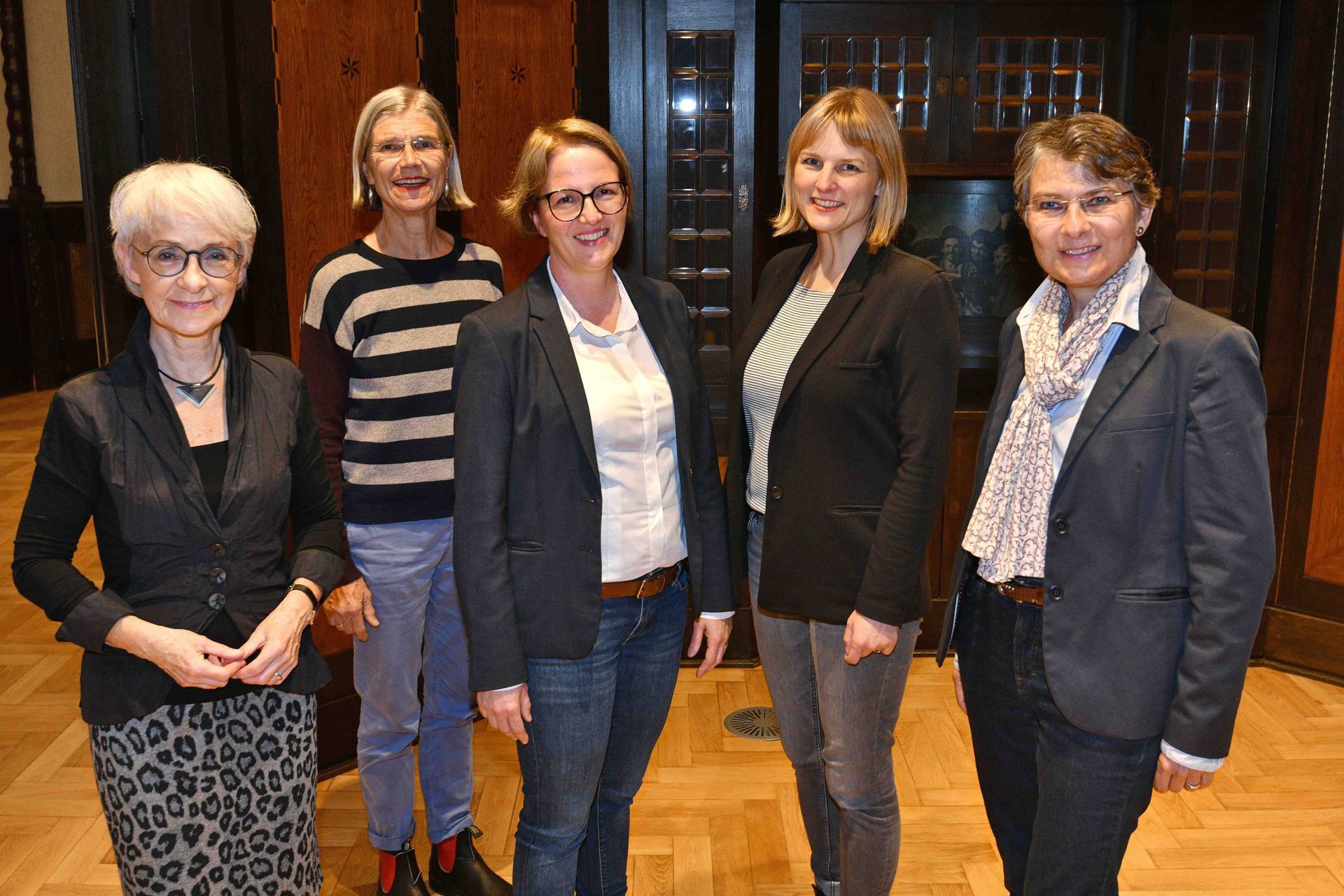 v.l. Inge von Danckelman, Jörg Heiduk, Mareike Witkowski, Olaf Meenen, Franziska Meifort, Lioba Müller, es fehlt: Gunnar Zimmermann