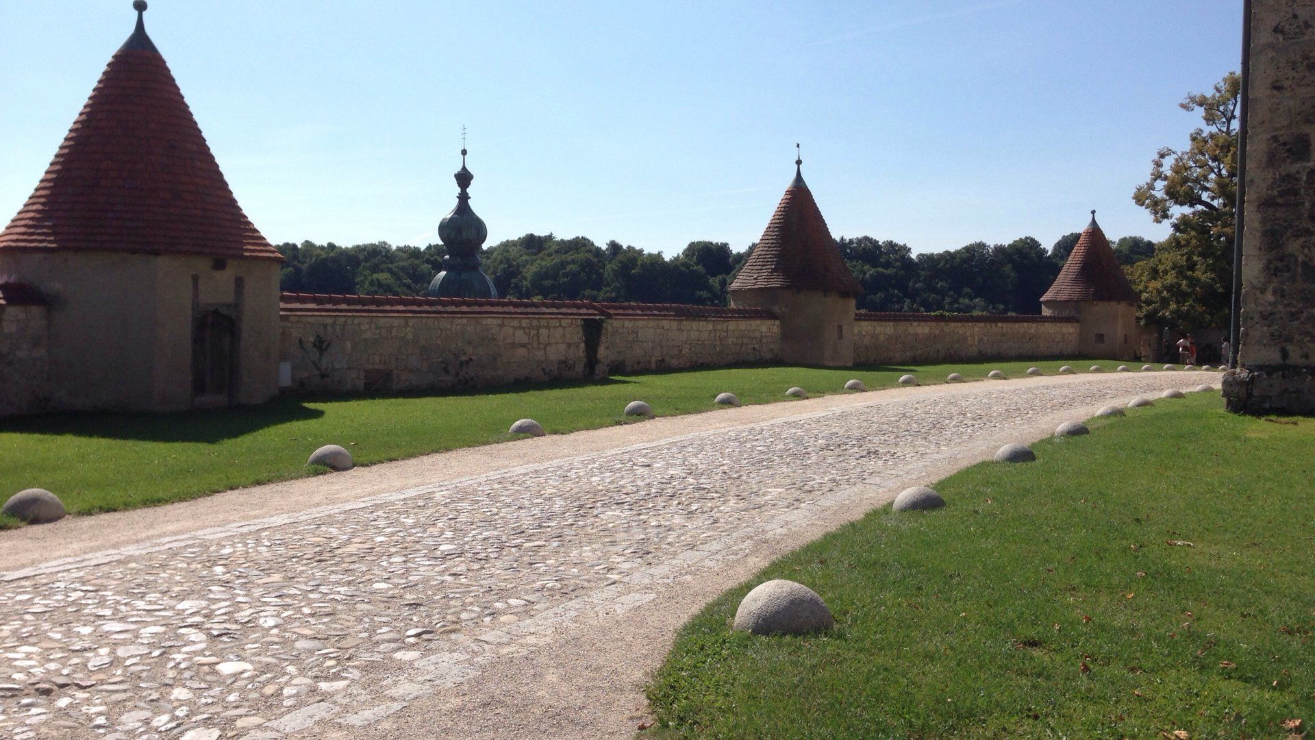 on Burghausen castle