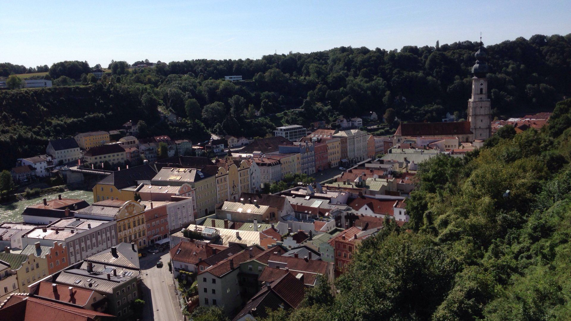 view over the Old Town