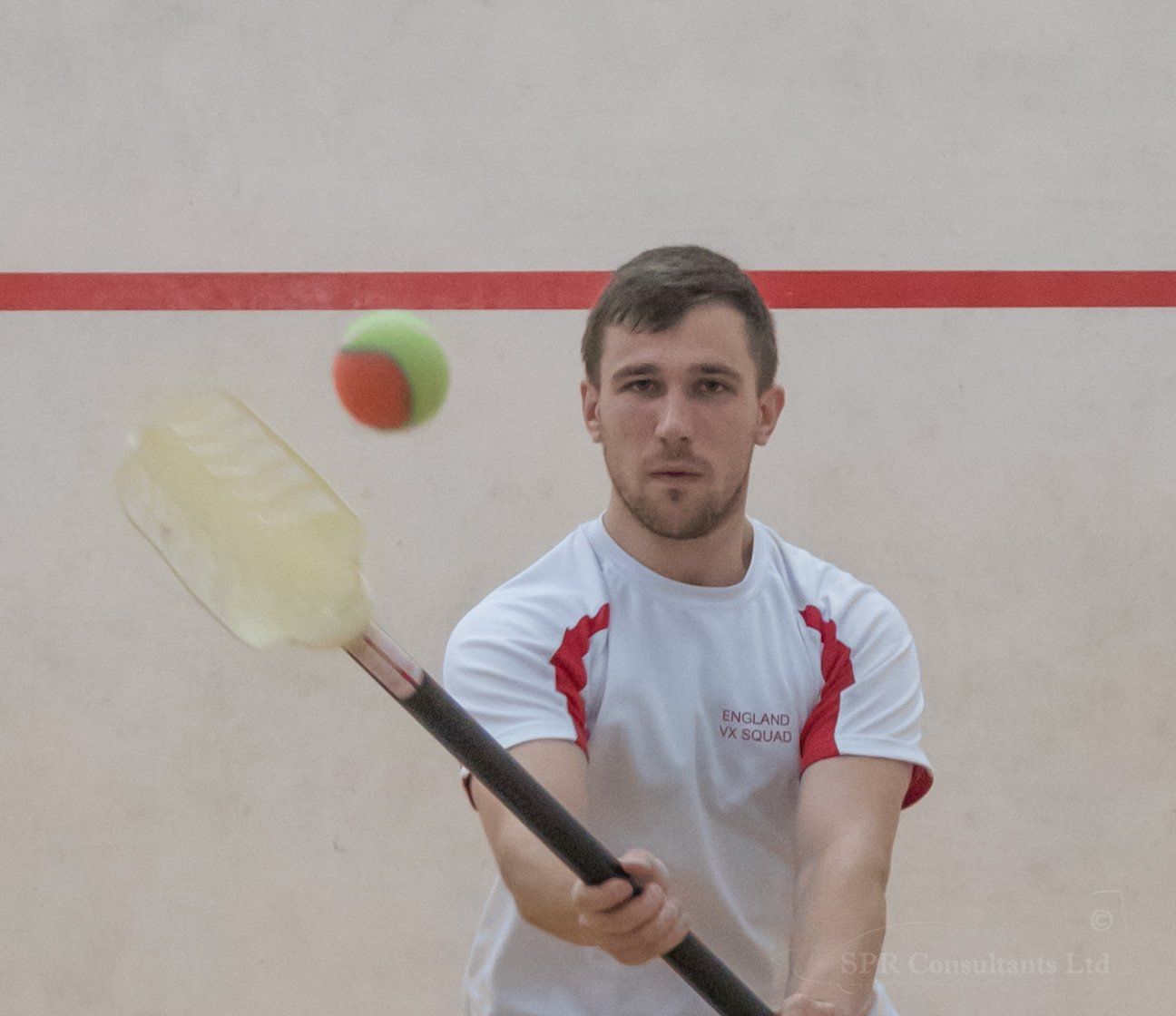 Dan Raper fires a shot