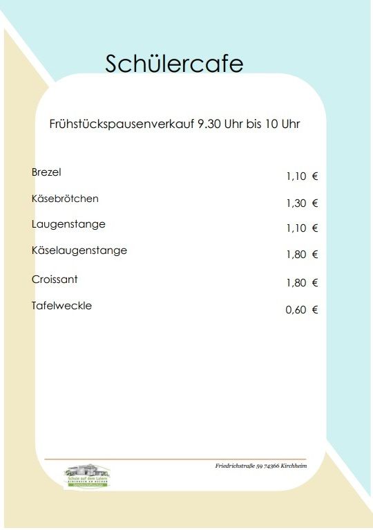 Frühstück