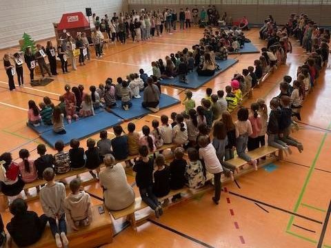 Zugfahrt der 1. Klässler