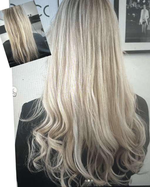 Echthaarverlängerung, Hairextensions, schonende Tape- Technik  mit hochwertigen Haaren in Münster. ALFIA Beauty& Hair