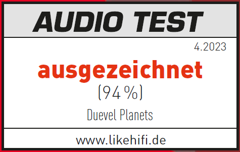 Audio Test ausgezeichnet