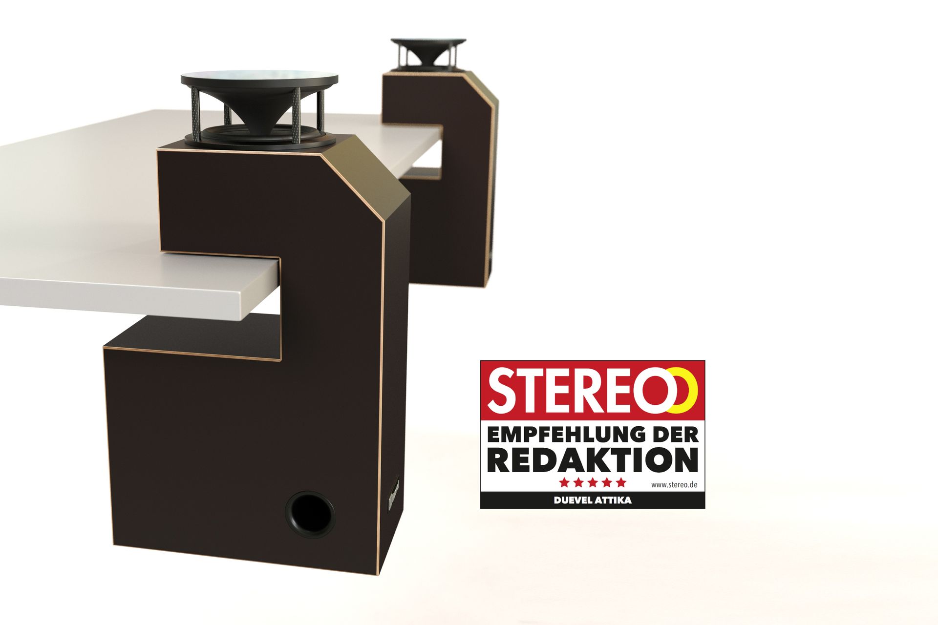 Duevel AttikA - omnidirectional desk audio home speakers Loudspeakers AttikA