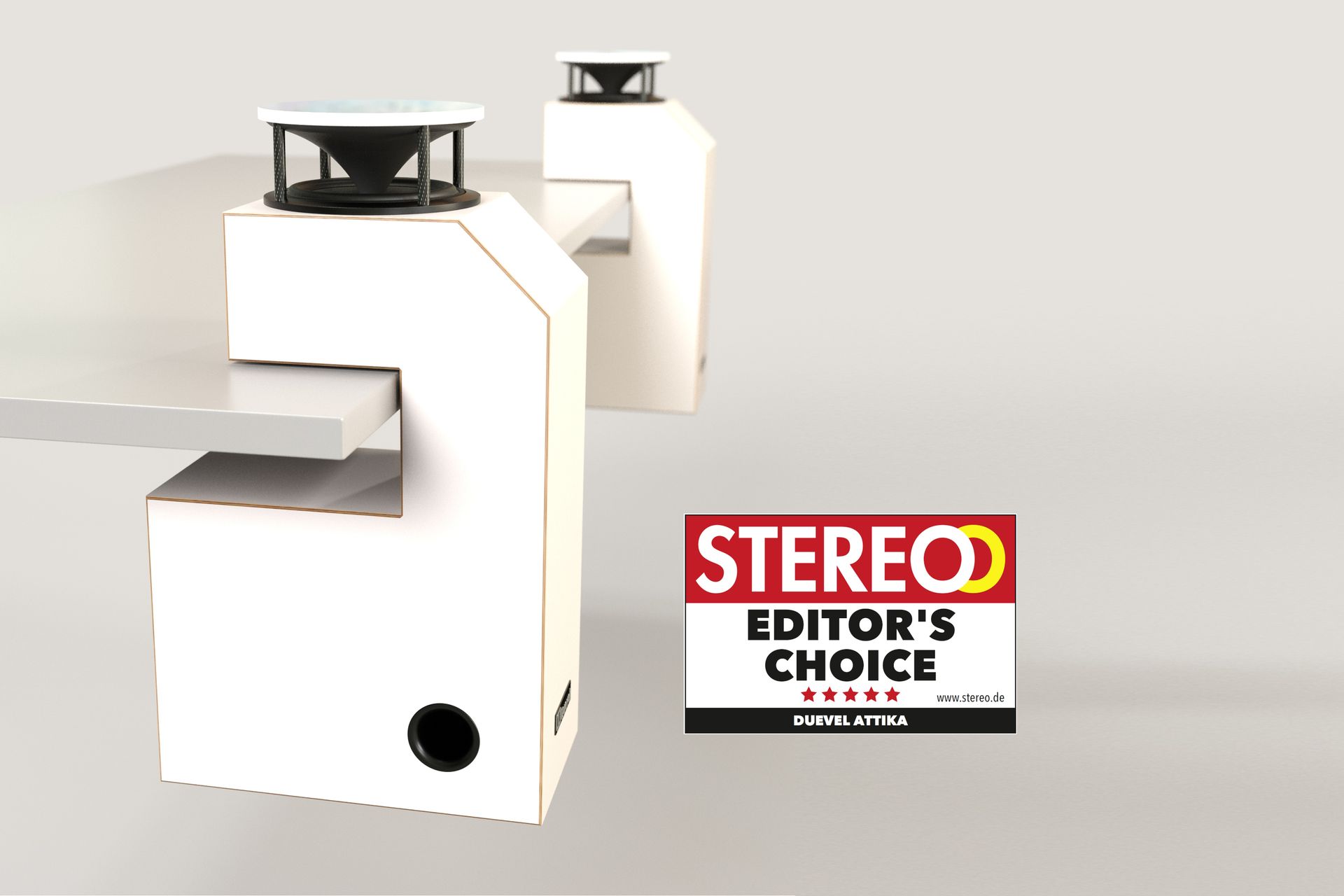 Duevel AttikA - omnidirectional desktop audio home speakers