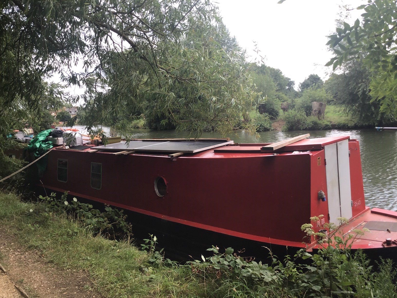Boat House Solar Panel Health Check