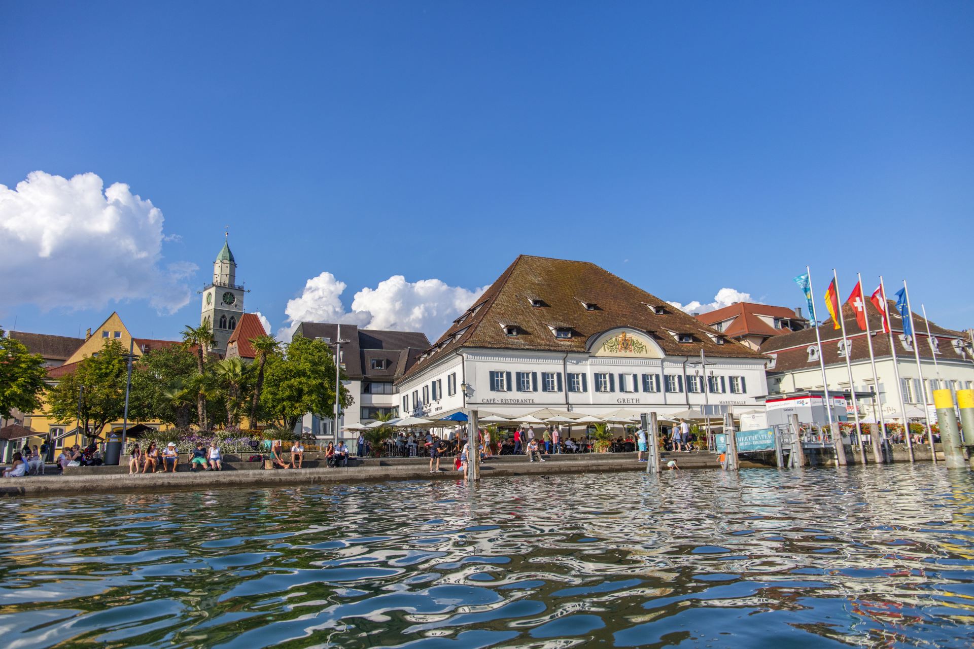Kur und Touristik Überlingen Uferpromenade Bodensee