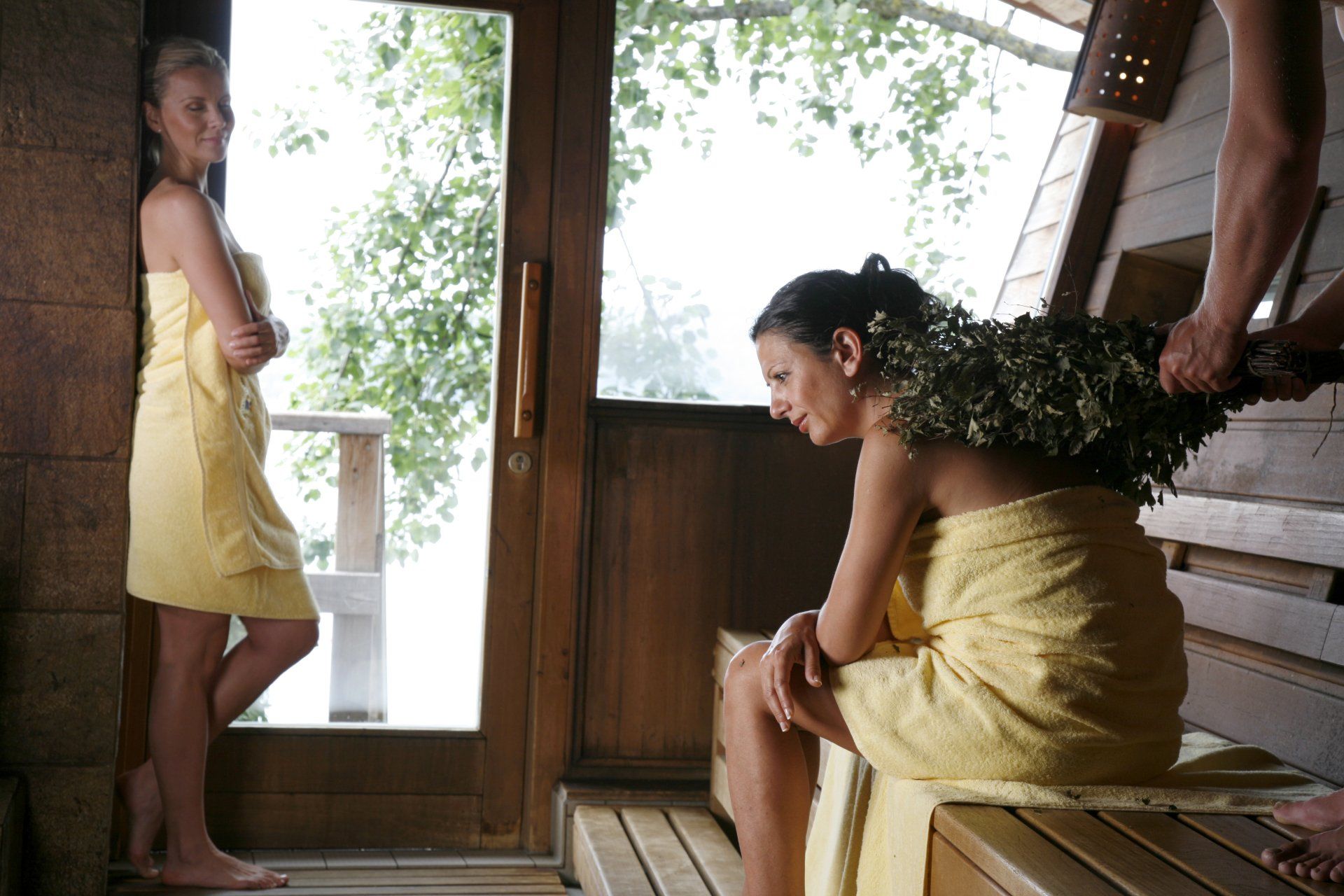 Therme Überlingen Saunagang Seesauna