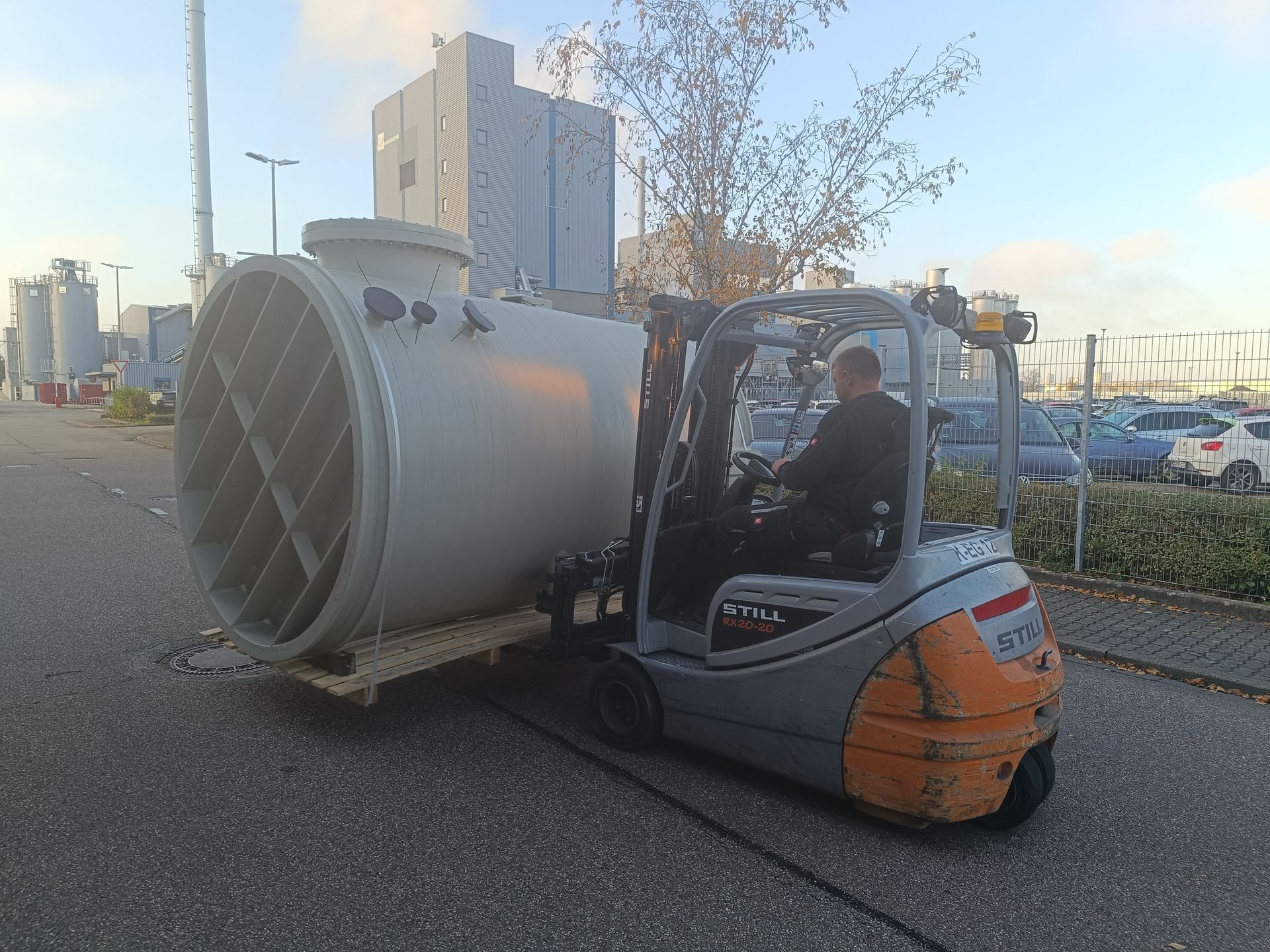 Montage - Transport auf Baustelle