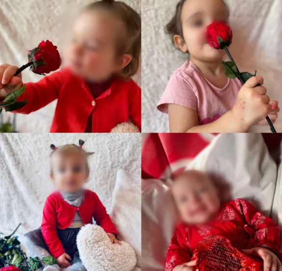 Micro-crèche L’Enfantine – Activité Saint-Valentin avec créations et décorations pour enfants à Polliat et Montagnat.