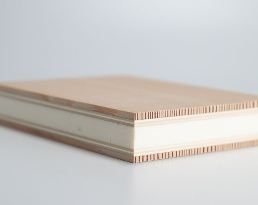 Sandwichplatten von Holz-Hogger