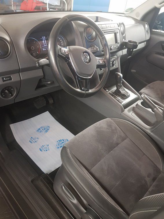 Aufbereitung Leasingrückläufer Innenraum Aufbereitung Baustellenfahrzeug Innen – nachher