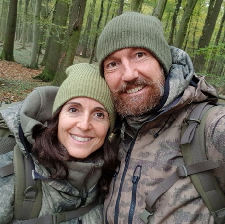 Ja, das sind wir ..., lourdes und mike