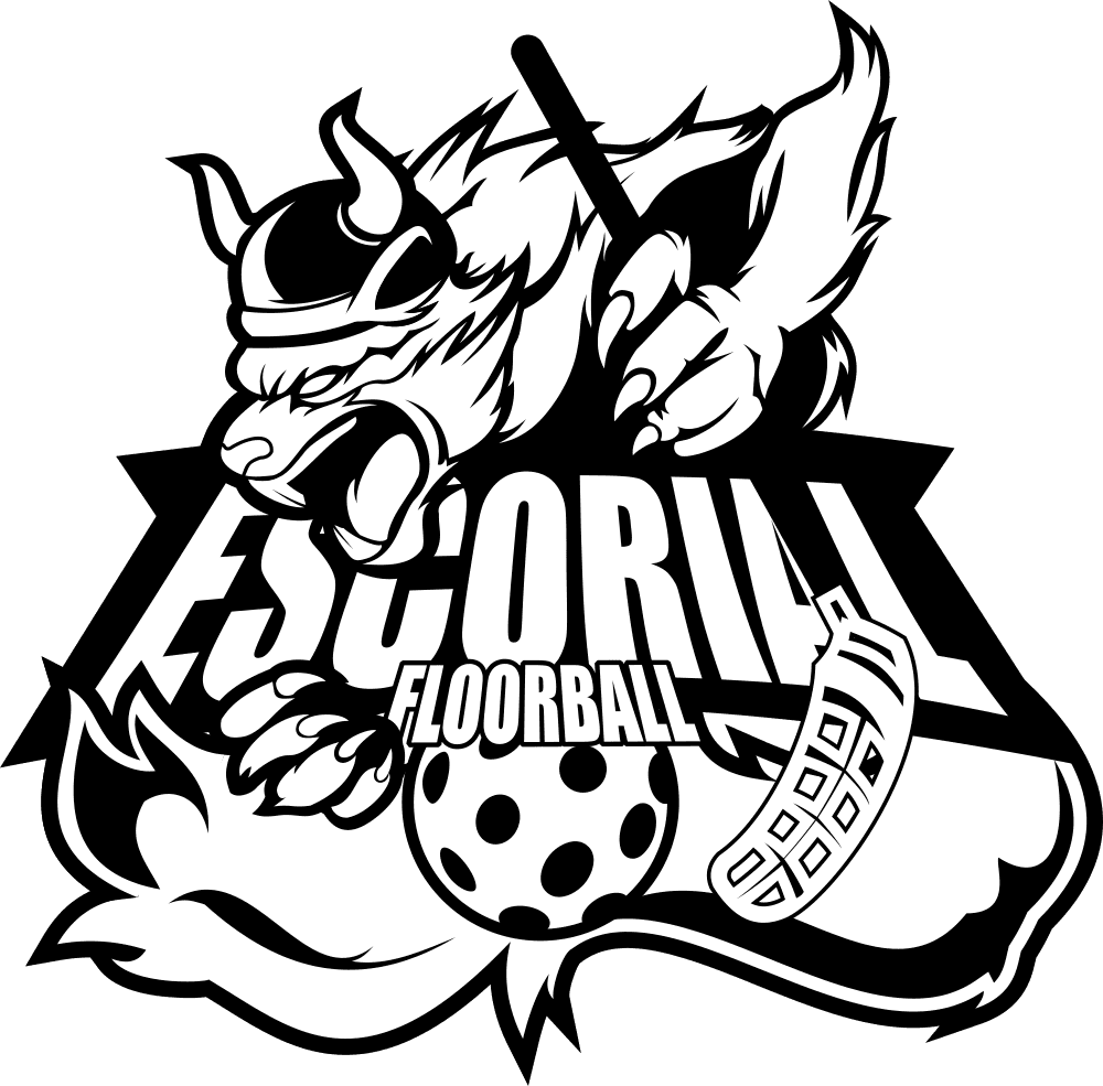 Inicio | Floorball Escorial Escudo Floorball Escorial b/n