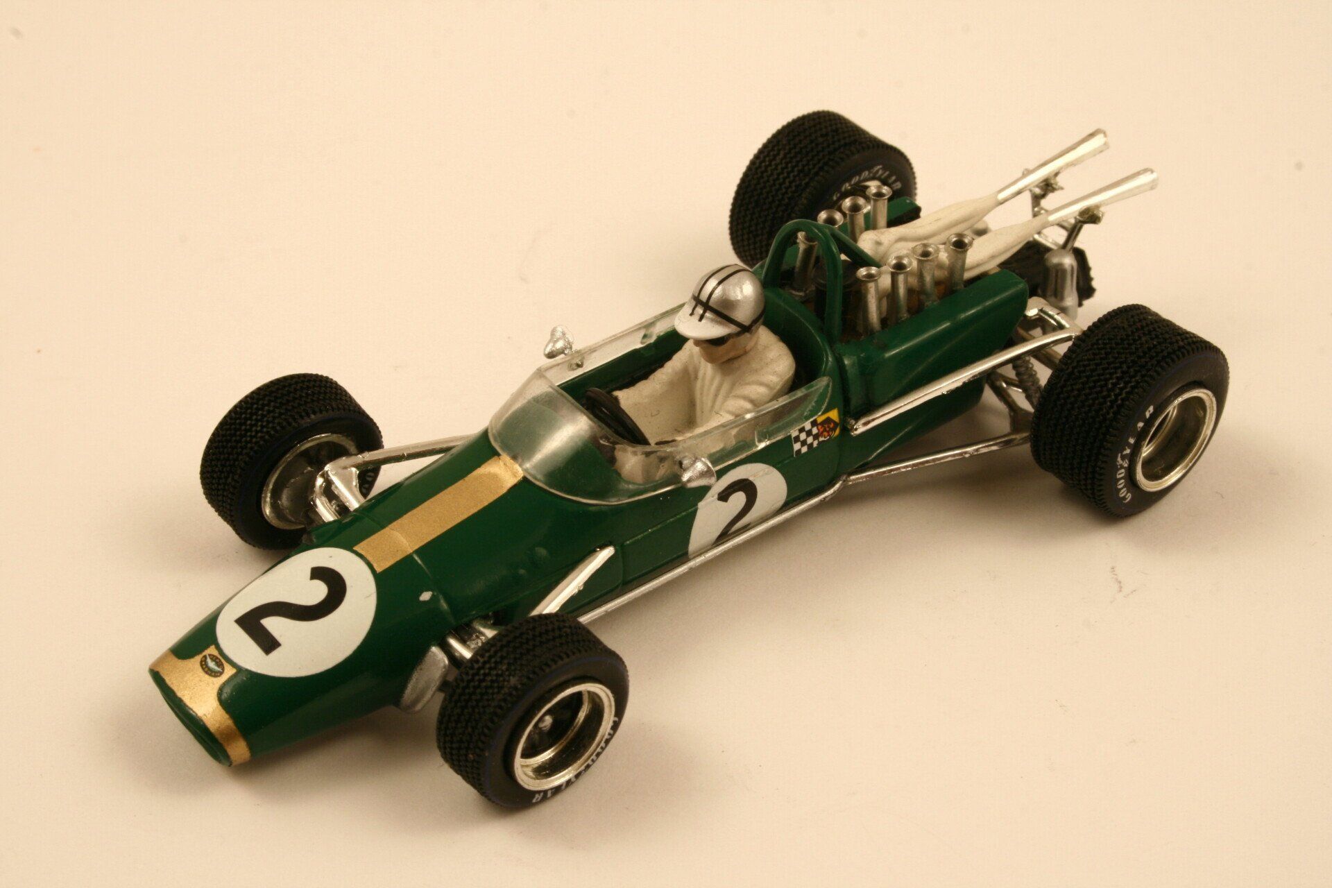 1967 Hulme Brabham BT24 Alemania, 1º Quartzo