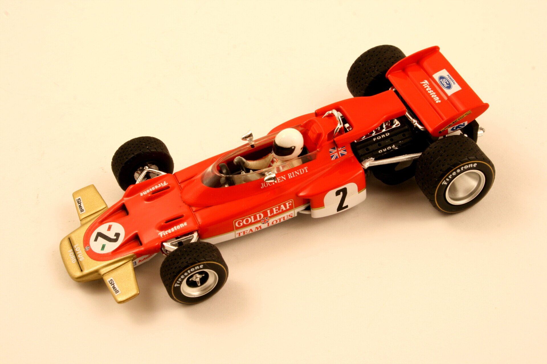 1970 Rindt Lotus Ford 72 Alemania 1º Minichamp