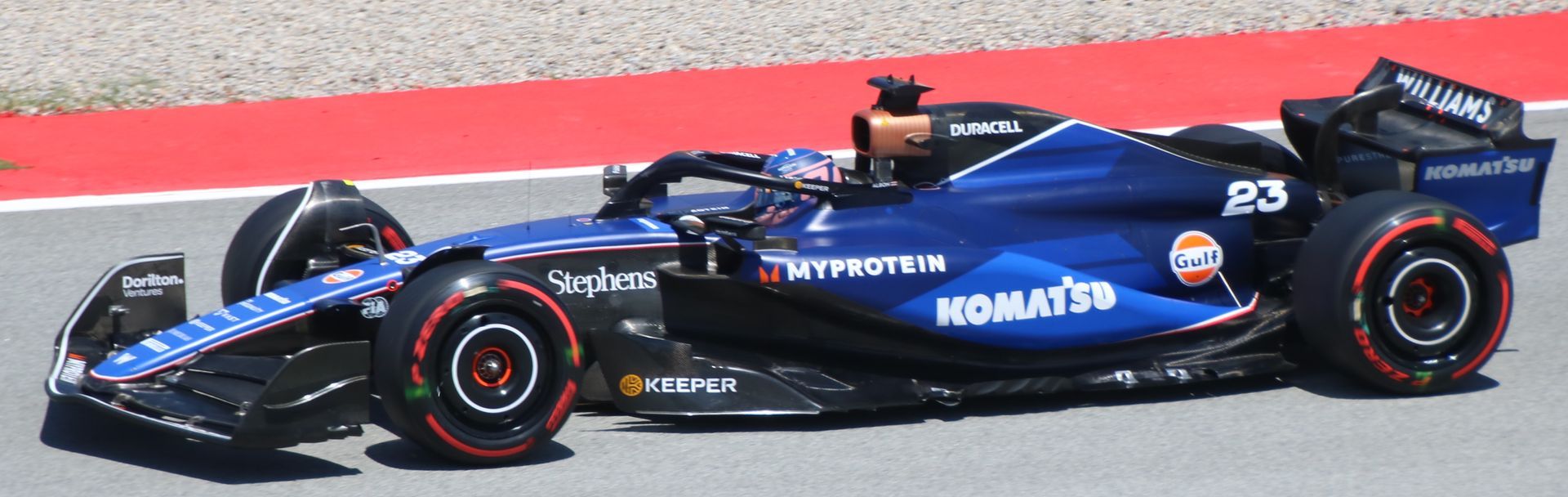 Albon. Willians FW46 Mercedes