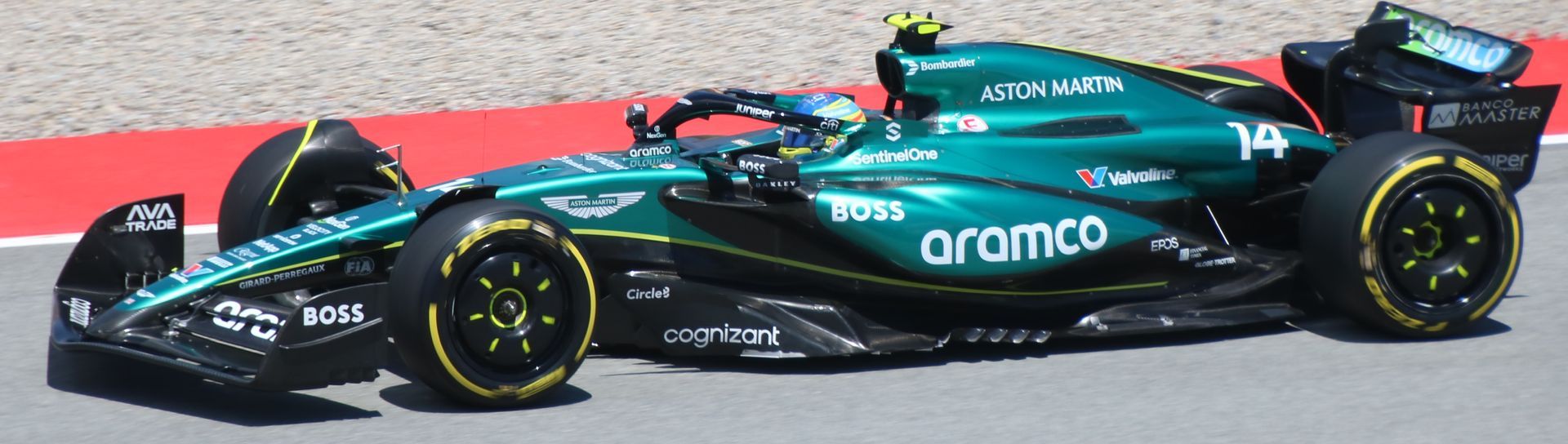 Alonso. Aston Martin AMR24 Mercedes