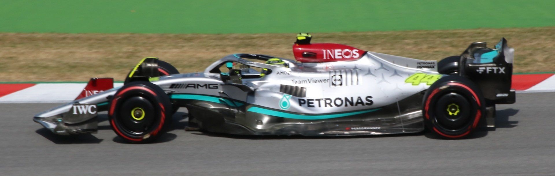 Hamilton Mercedes W13 Mercedes