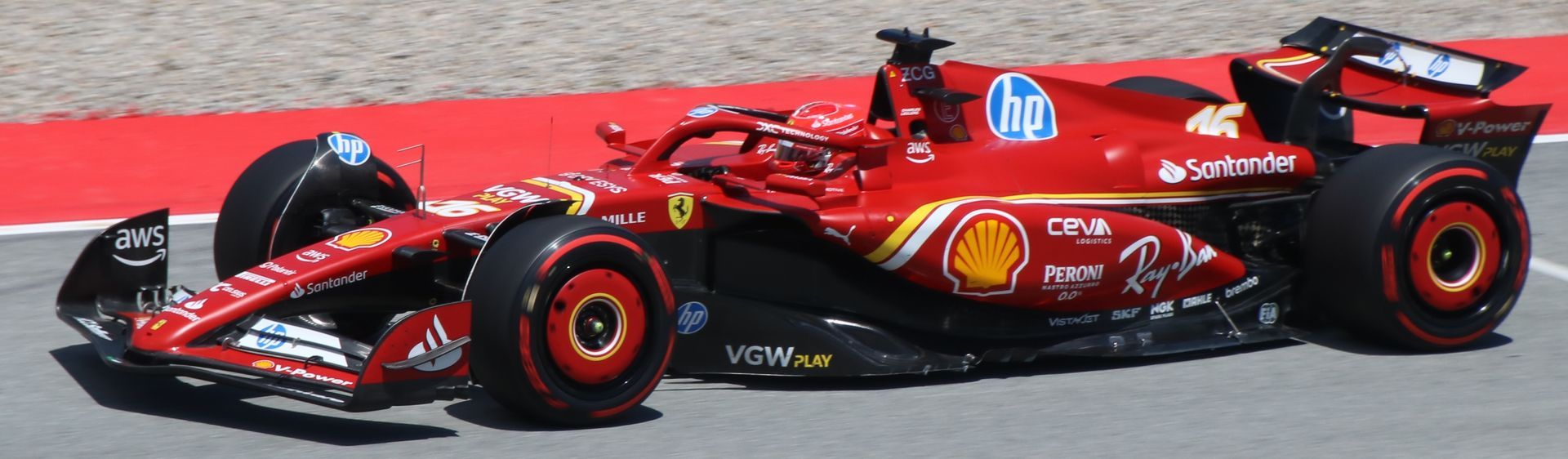 Leclerc. Ferrari SF-24