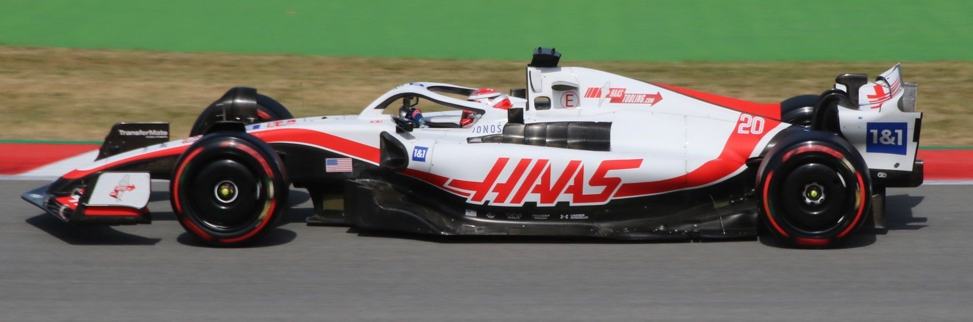 Magnussen Haas VF-22 Ferrari