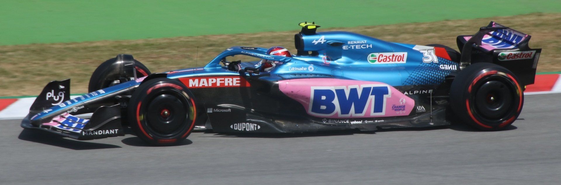 Ocon Alpine A522 Renault