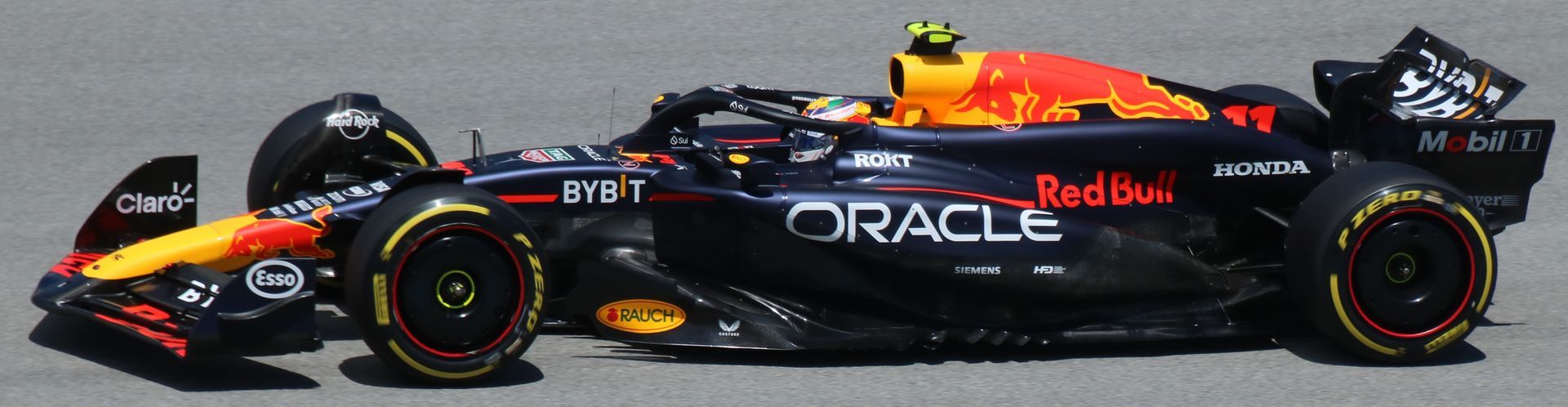 Perez. Red Bull RB20 Honda
