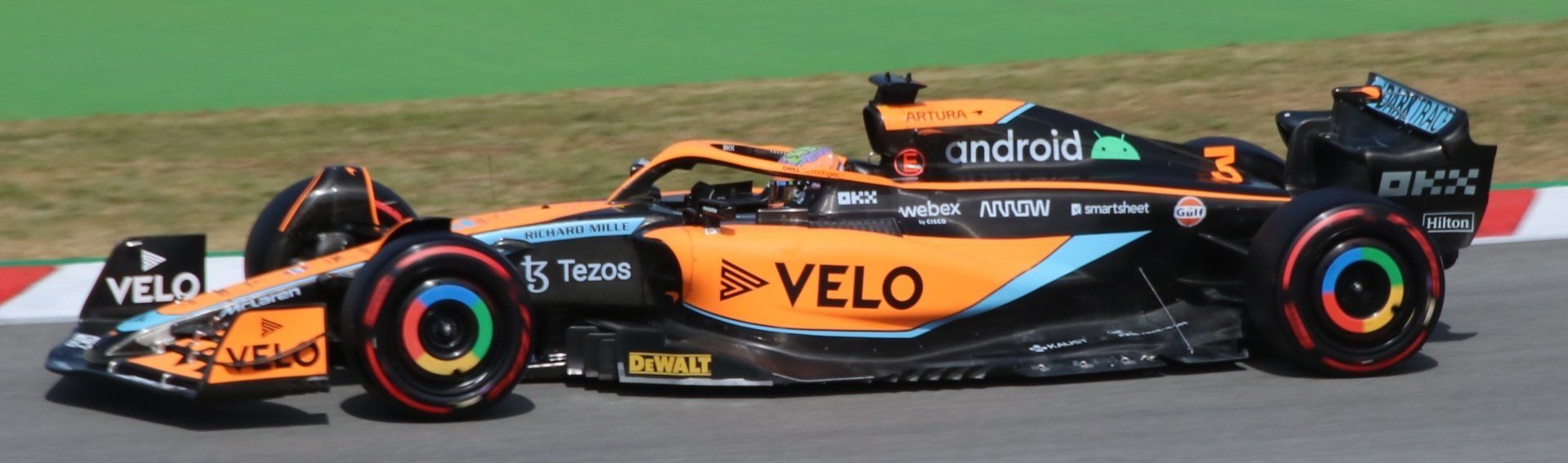 Ricciardo McLaren MCL36 Mercedes