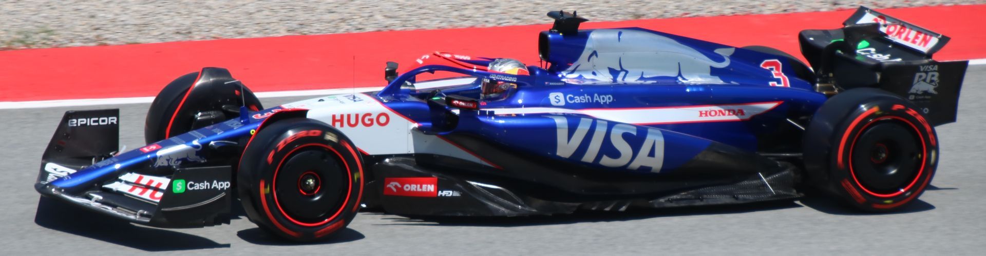 Ricciardo. Visa Cash App RB VCARB 01 Honda