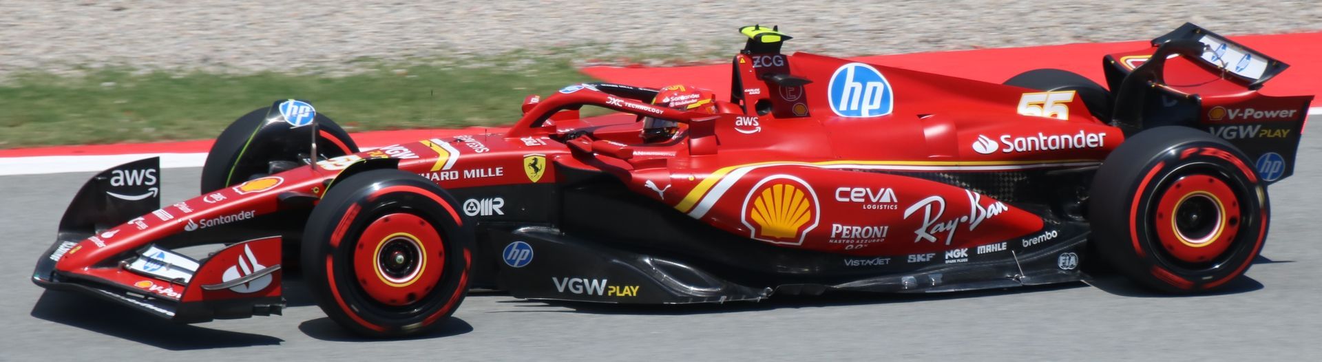 Sainz. Ferrari SF-24