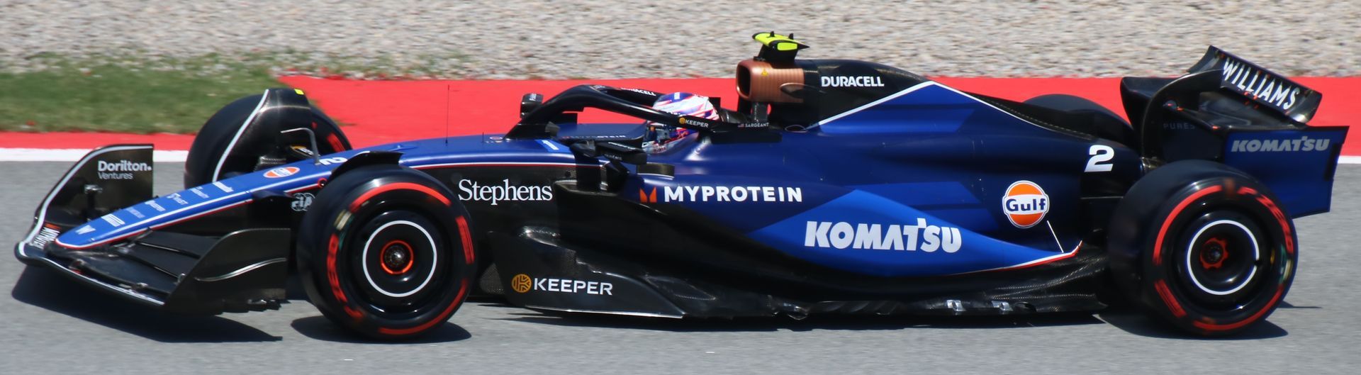 Sargeant. Willians FW46 Mercedes