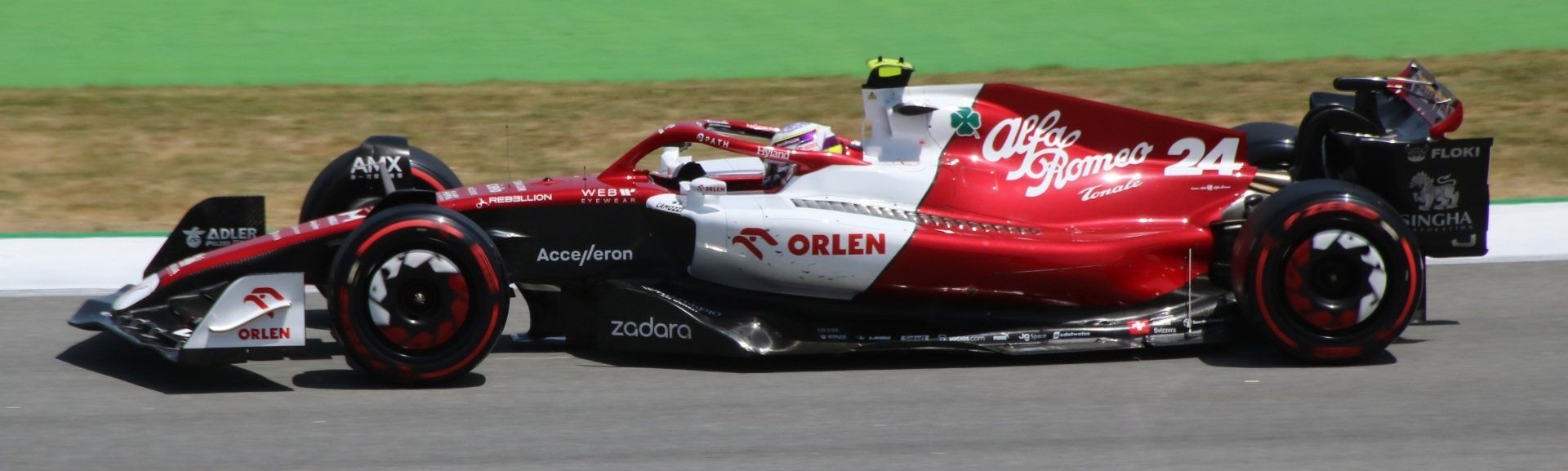 Zhou Alfa Romeo C42 Ferrari