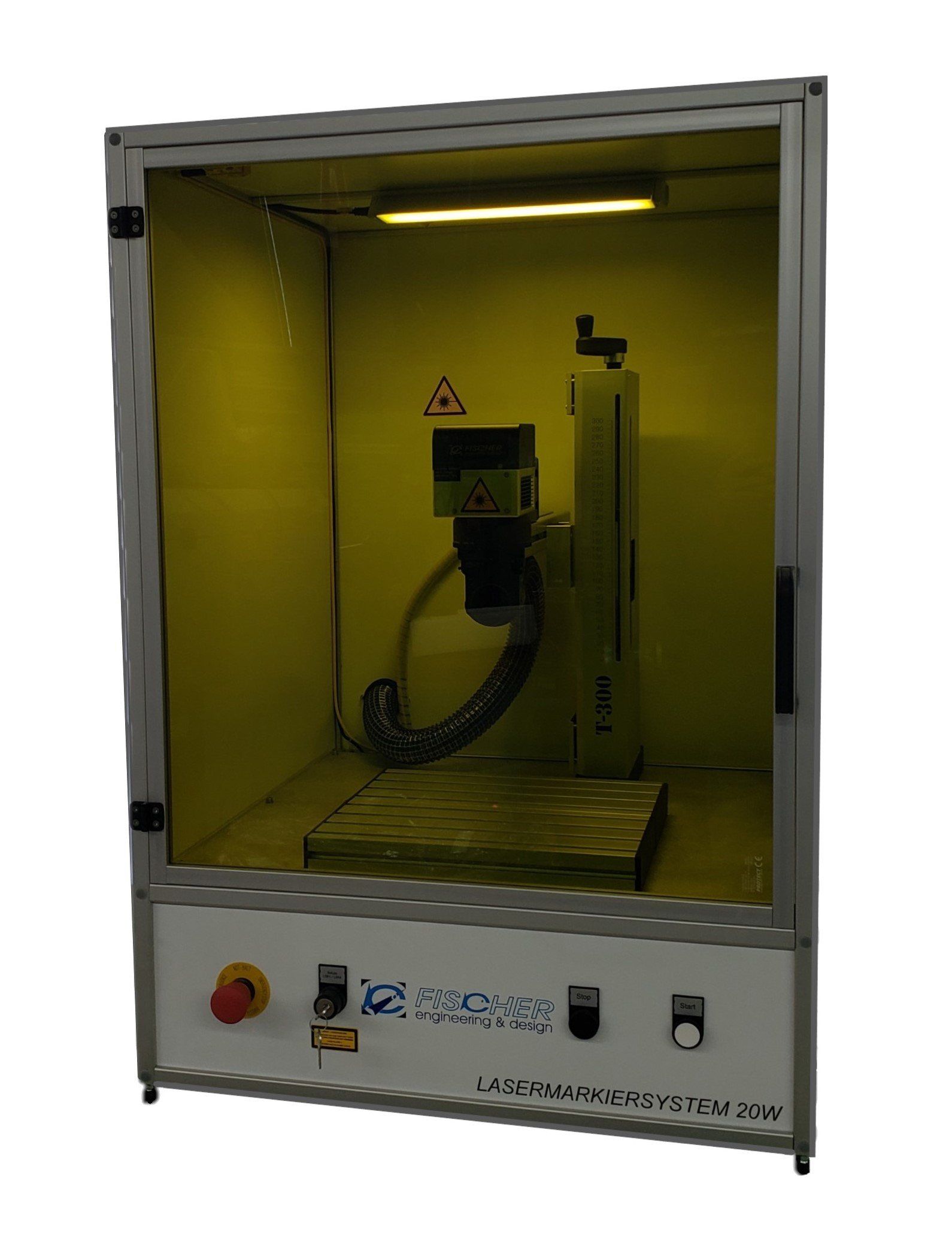 Mittelgroßer, kompakter Beschriftungslaser BASE+.