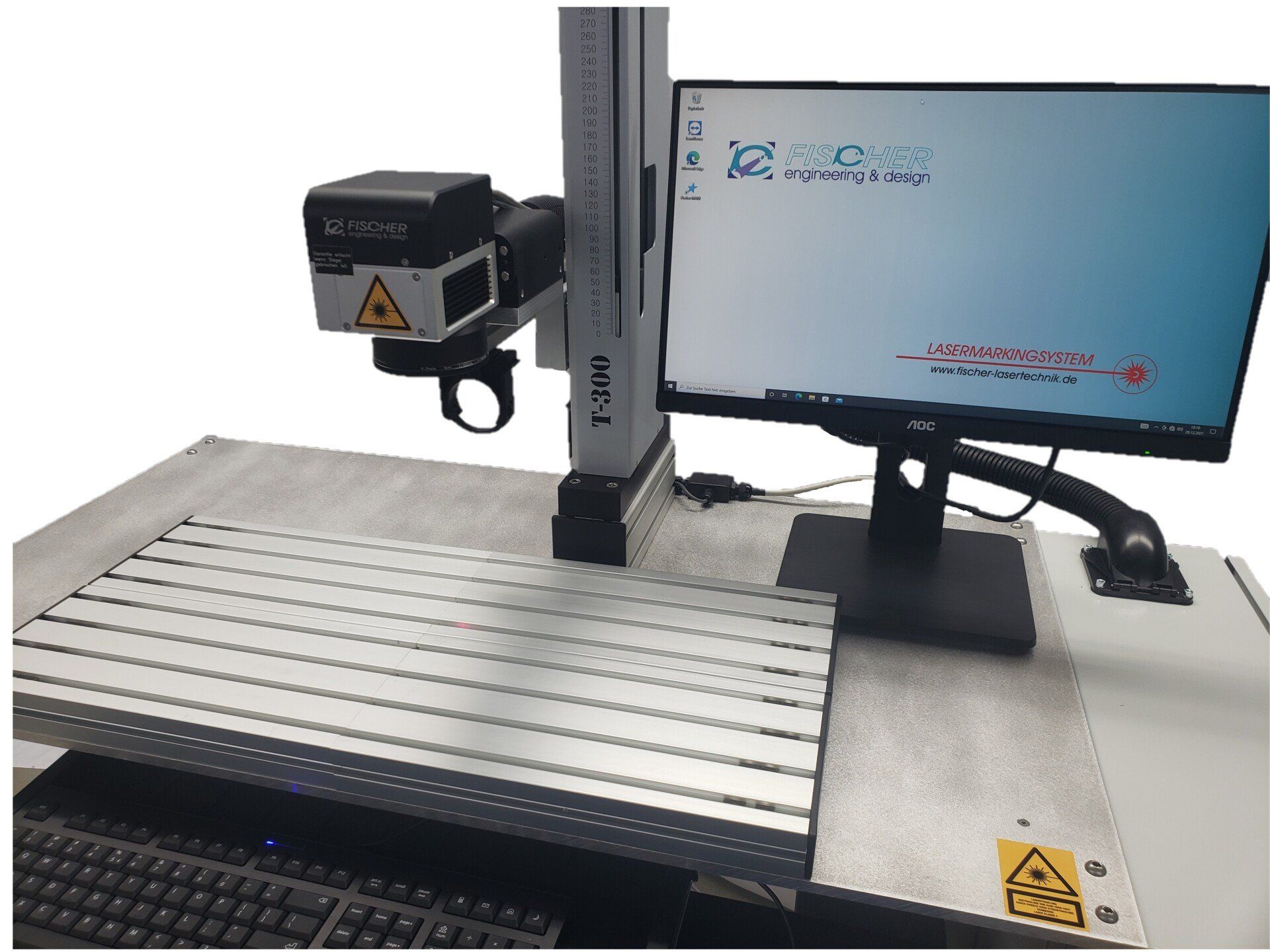 Offener Beschriftunglaser Markierlaser Kennzeichnungslaser.