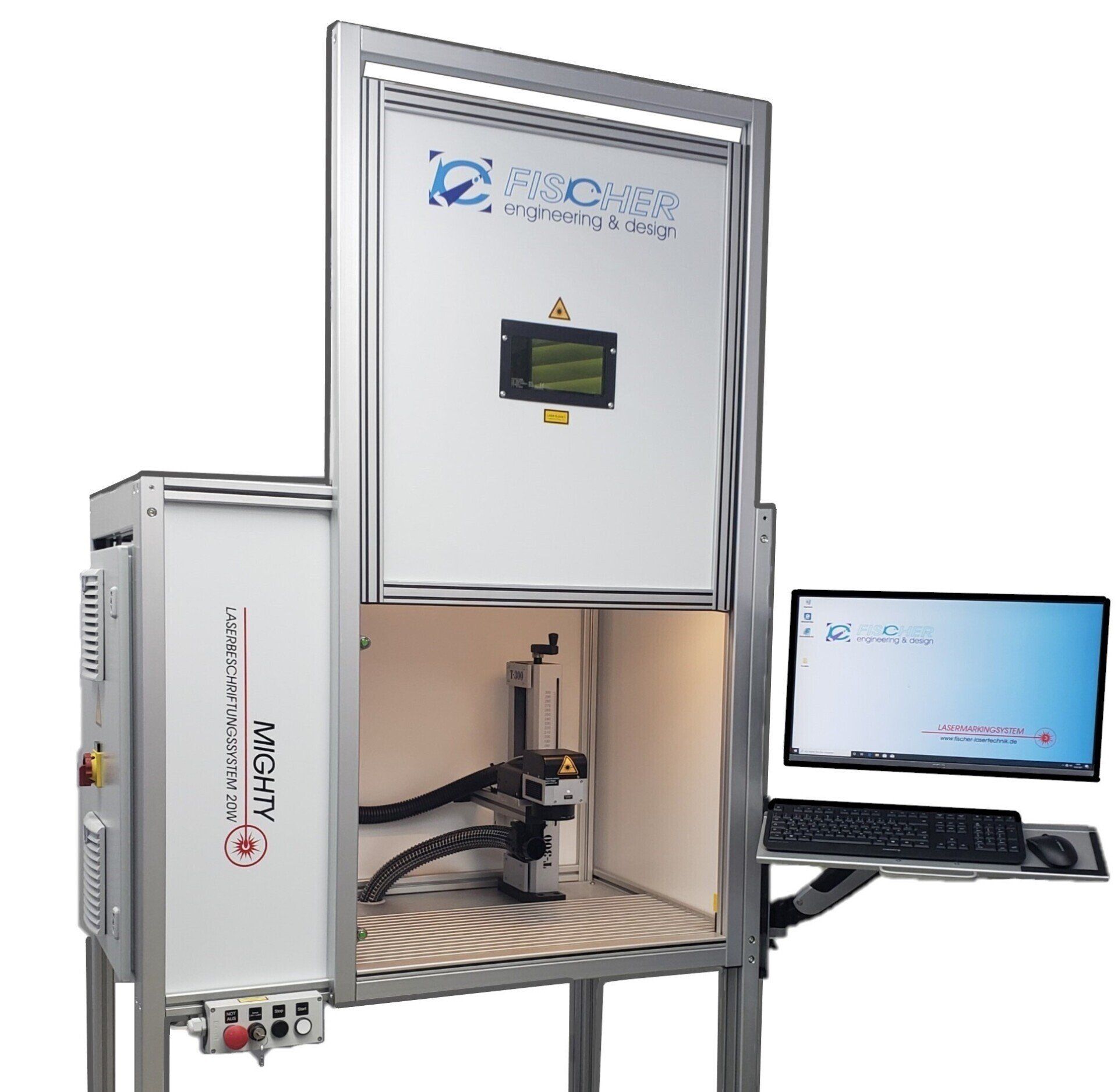 Großer Beschriftungslaser MIGHTY.