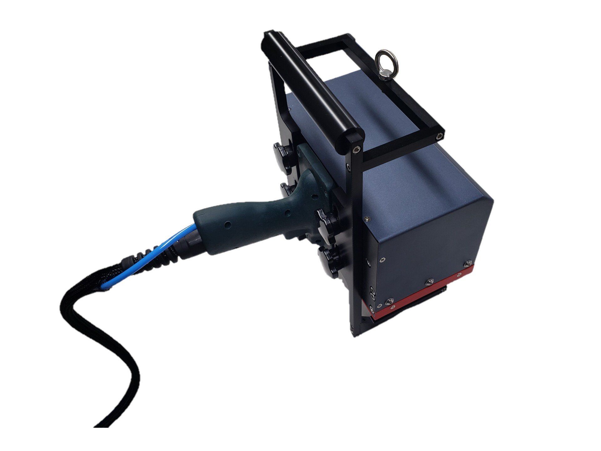 Mobiler Nadelpräger MK-1340 GUN mit Kabel. Pneumatisch betrieben.