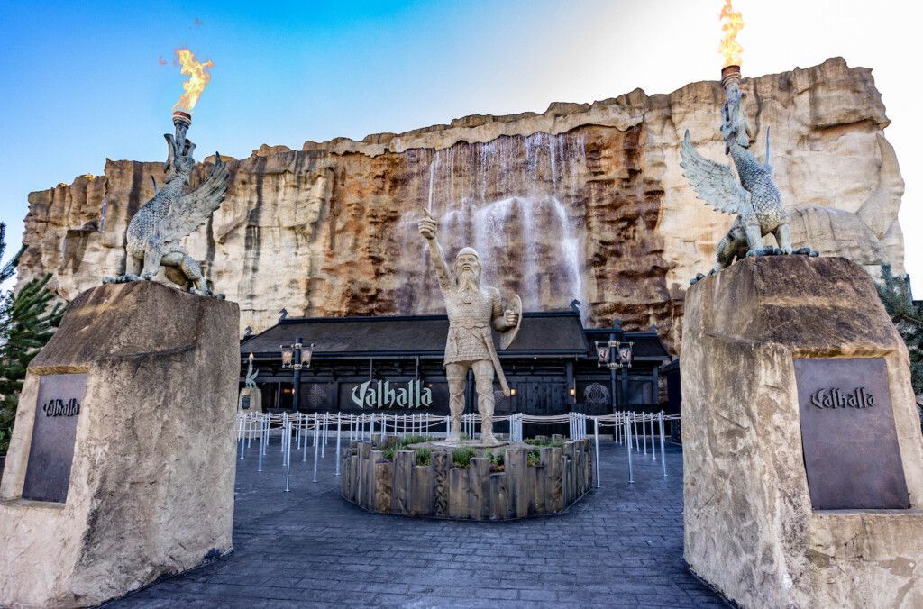 Theme-crete Valhalla Blackpool Pleasure Beach Theme-crete Valhalla Blackpool Pleasure Beach