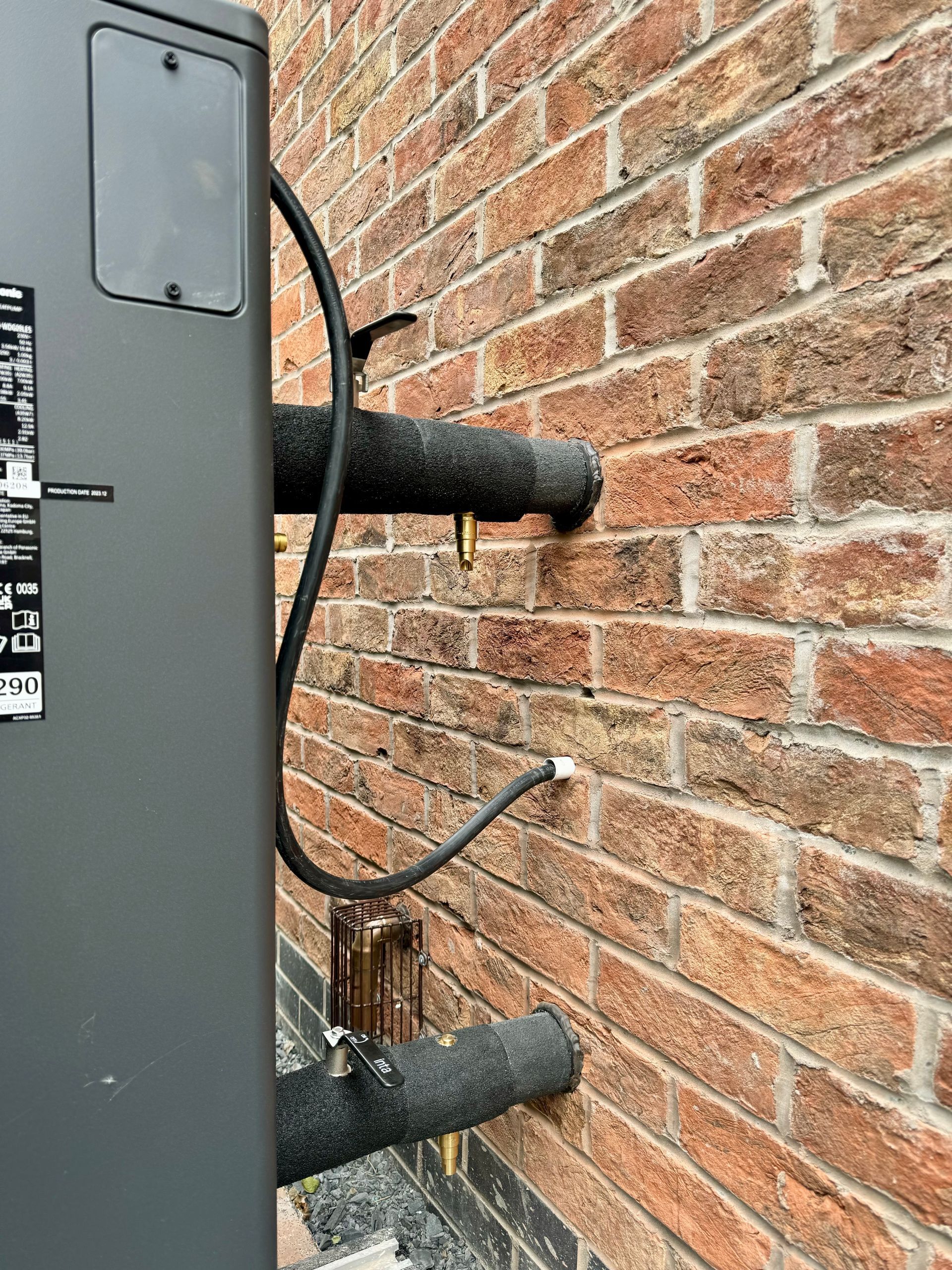 Panasonic Heat Pump Pipe work tips