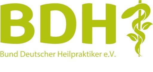 Frau Qun Weis (geb. Liu) ist Mitglied im Bund Deutscher Heilpraktiker e.V. BDH-Logo (Logo Bund Deutscher Heilpraktiker)