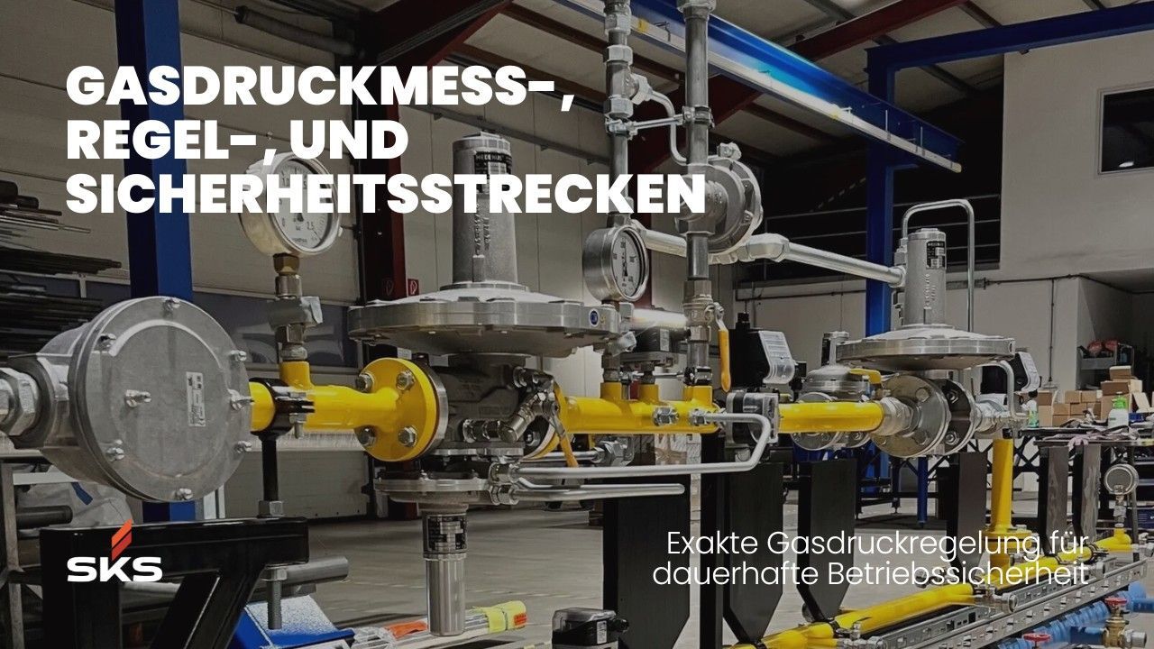 Gasregelstrecken GDRMS Feuerungsanlagen