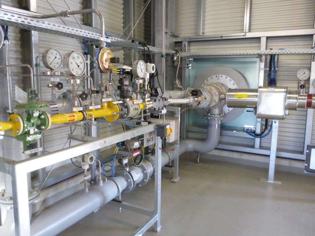 industry gas-pressure control, measuring and safety systems (GDRMS) for drying