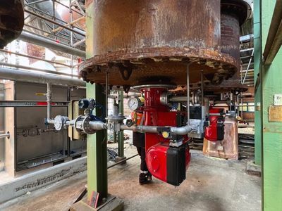 Geblaesebrenner für Keramikindustrie