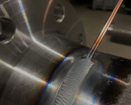 Rohrleitung geschweißt Rohrleitung geschweißt