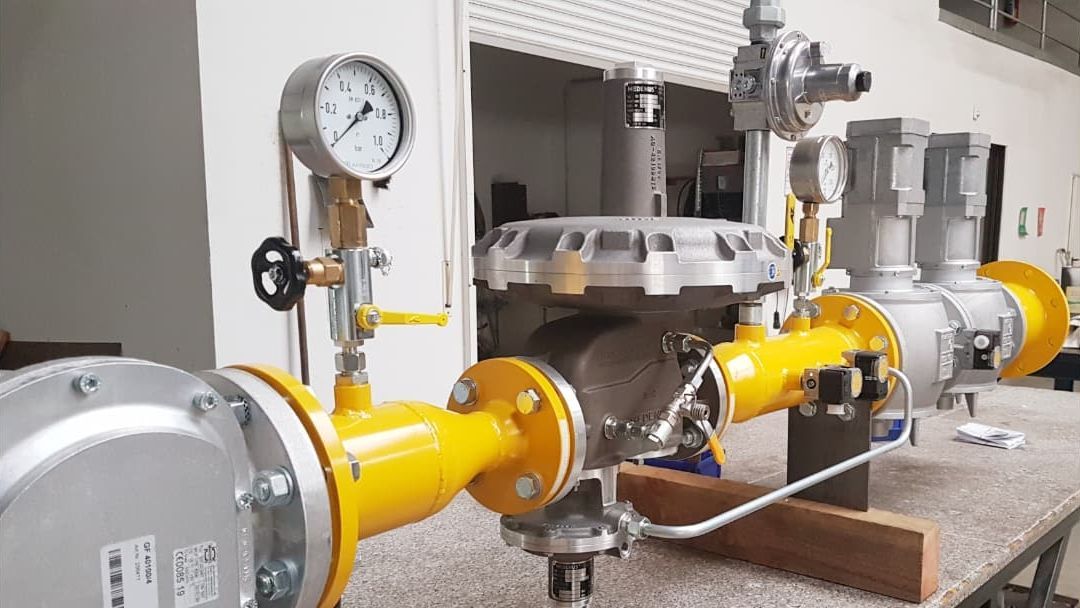 SKS System industrielle Gasregelstrecke