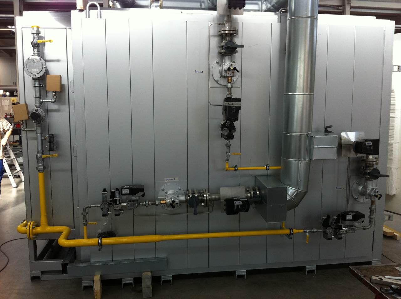 Gasregelstrecken für industrielle Ofenbeheizung